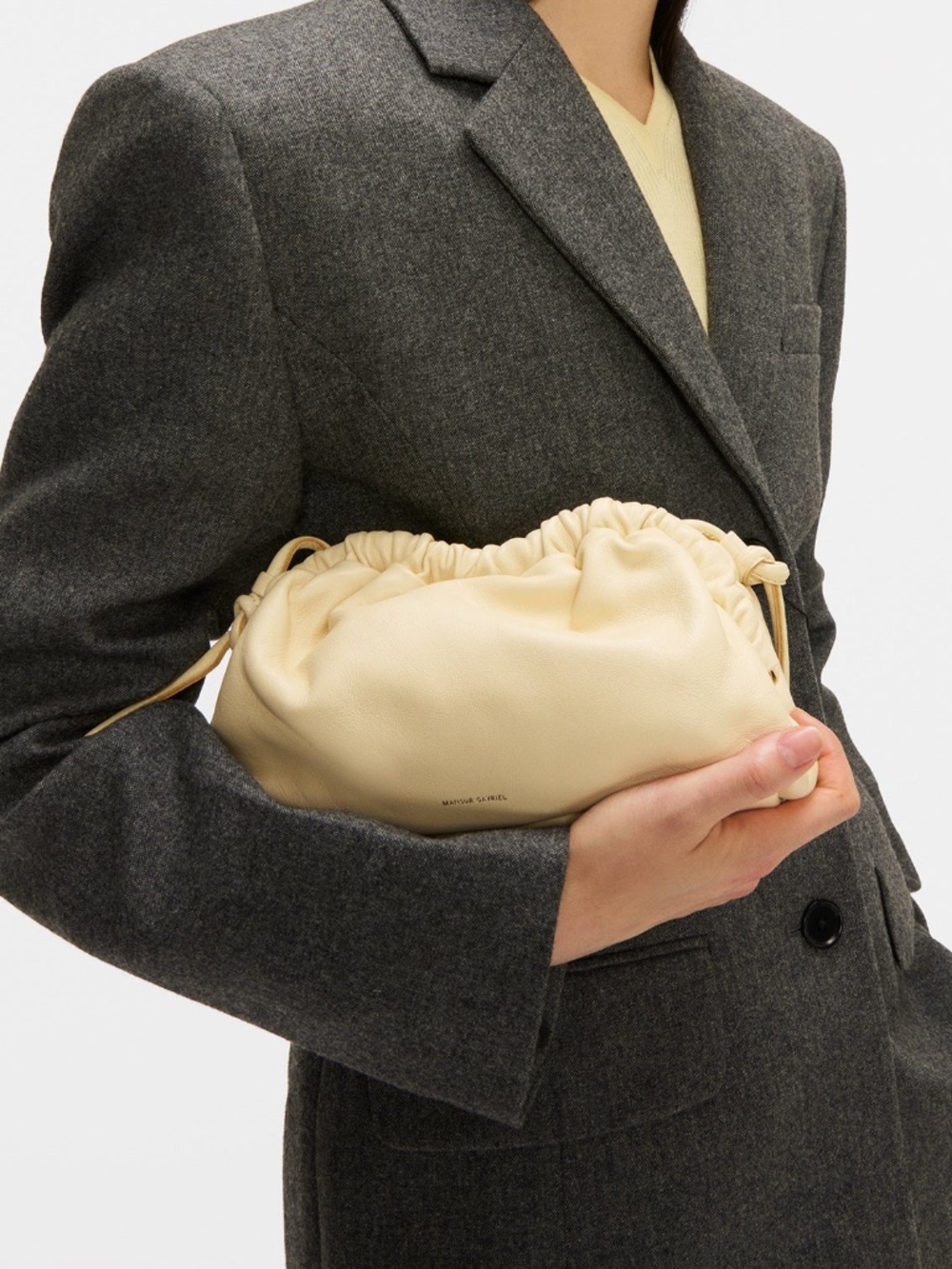Mansur Gavriel mini cloud clutch